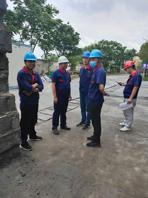公司開展二季度安環(huán)、消防、防汛綜合大檢查