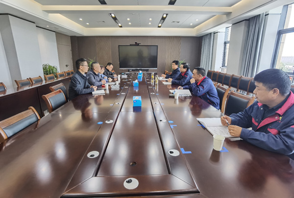 葛洲壩集團(tuán)、中鐵十四局集團(tuán)到公司調(diào)研