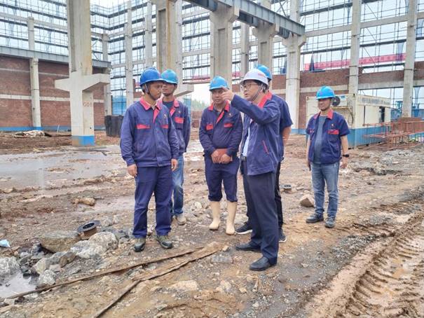 公司開(kāi)展第三季度安全、環(huán)保、消防綜合檢查 